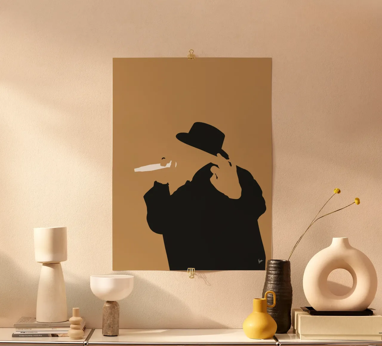 No080 Notorious BIG carta hahnemühle da Iconic Rockstars