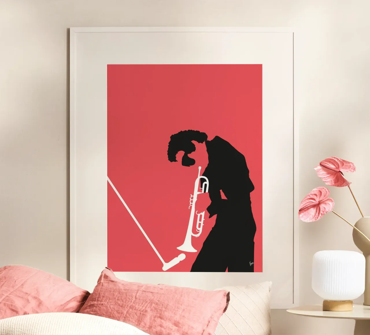 No082 Miles Davis poster da Iconic Rockstars