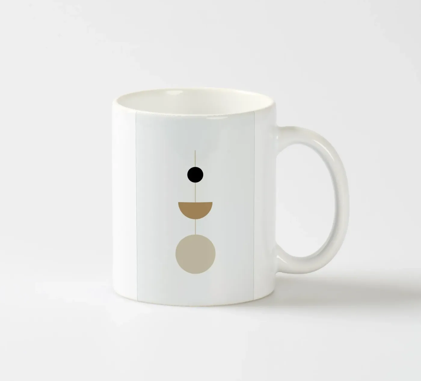 Pendulum ceramic mug by Pure