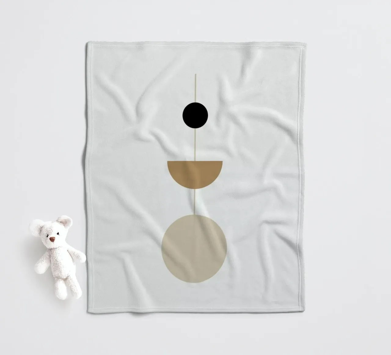 Pendulum Fleecedecke von Pure