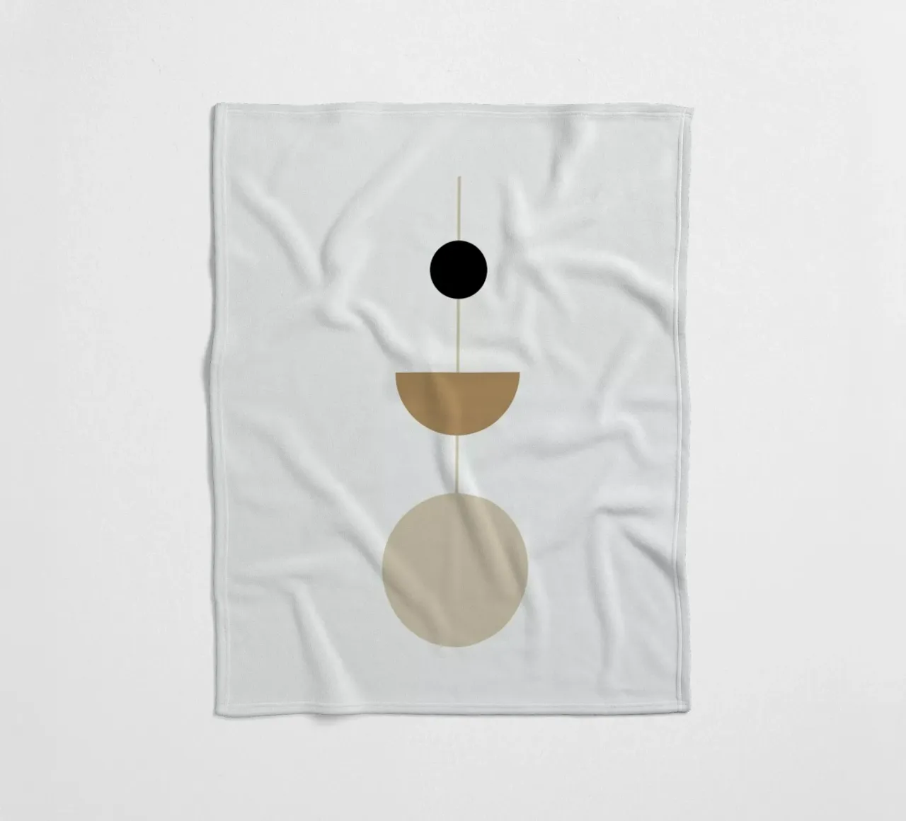 Pendulum Fleecedecke von Pure