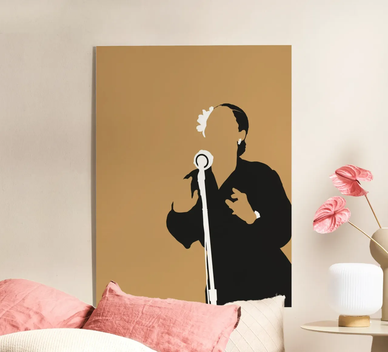 No090 Billie Holiday acrylic glass by Iconic Rockstars