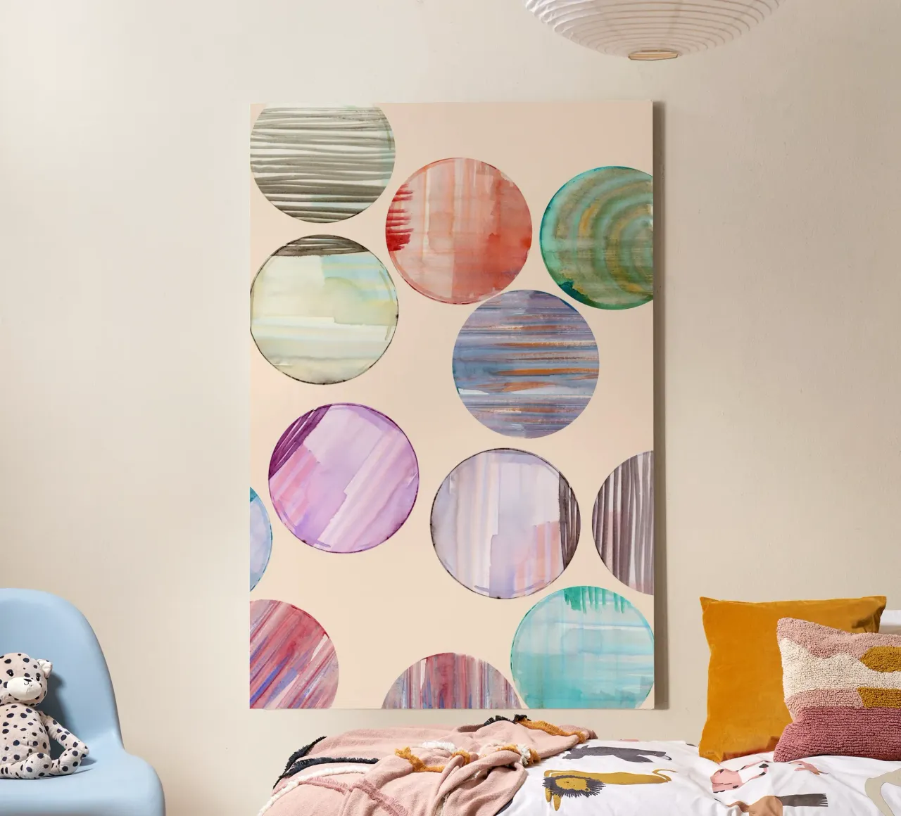 Protection Circles 3 canvas by Cartissi