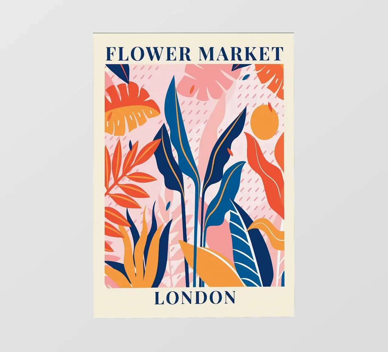 Mercato dei fiori di Londra telo in pvc da diedrich