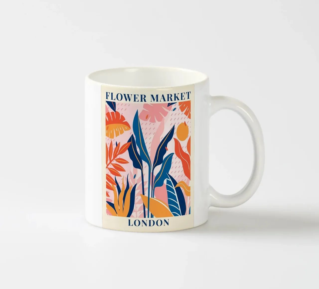 Mercato dei fiori di Londra tazza in ceramica da diedrich