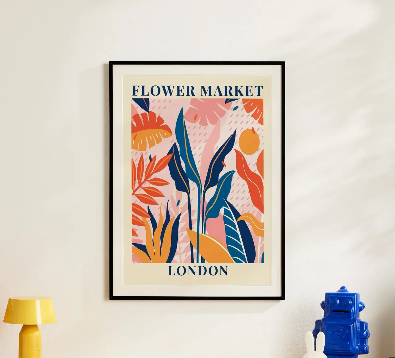 Mercato dei fiori di Londra poster da diedrich