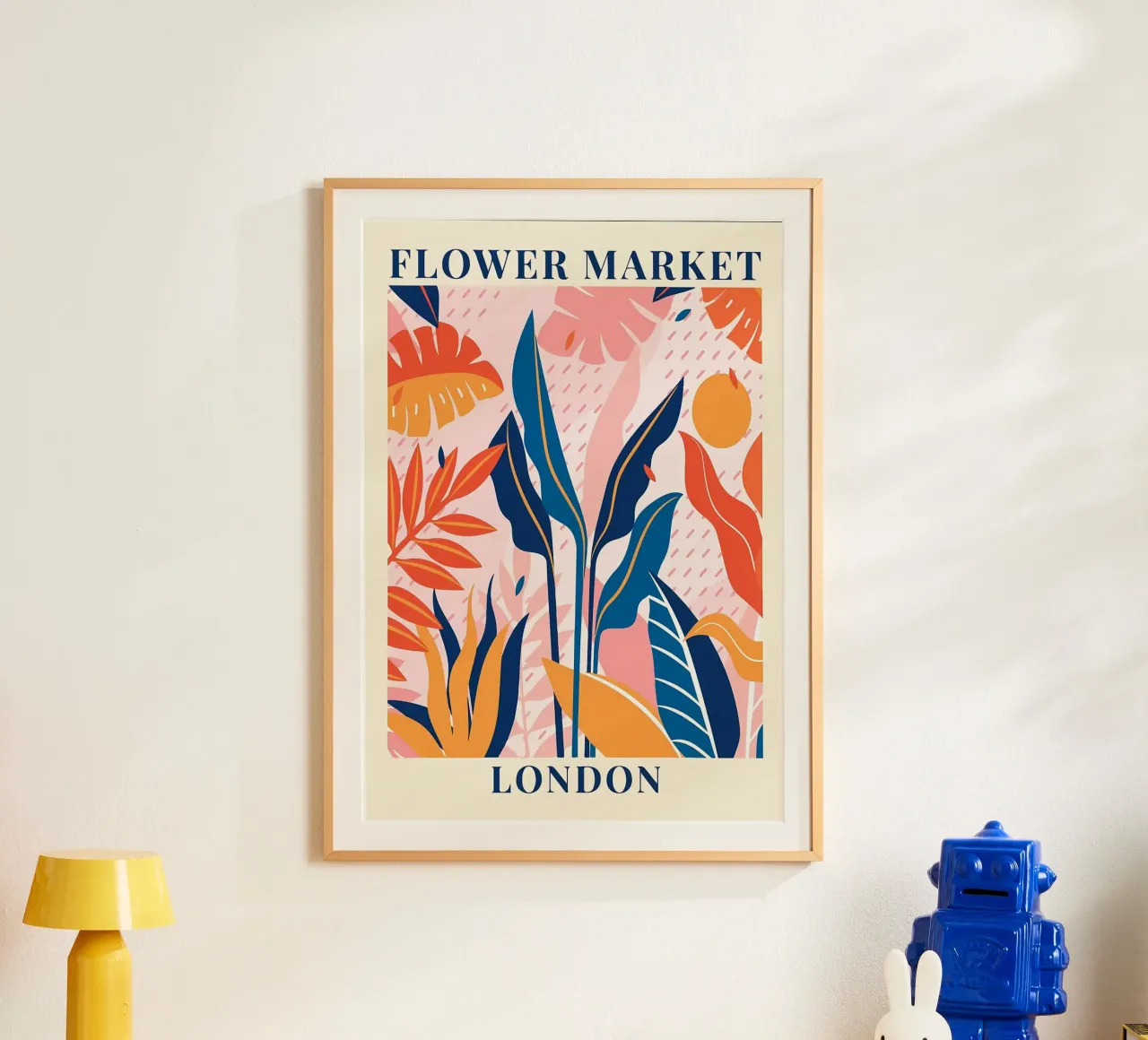 Mercato dei fiori di Londra poster da diedrich