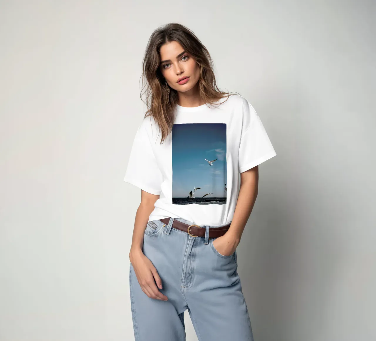 Seagulls IV t-shirt da Sebastian Hilgetag