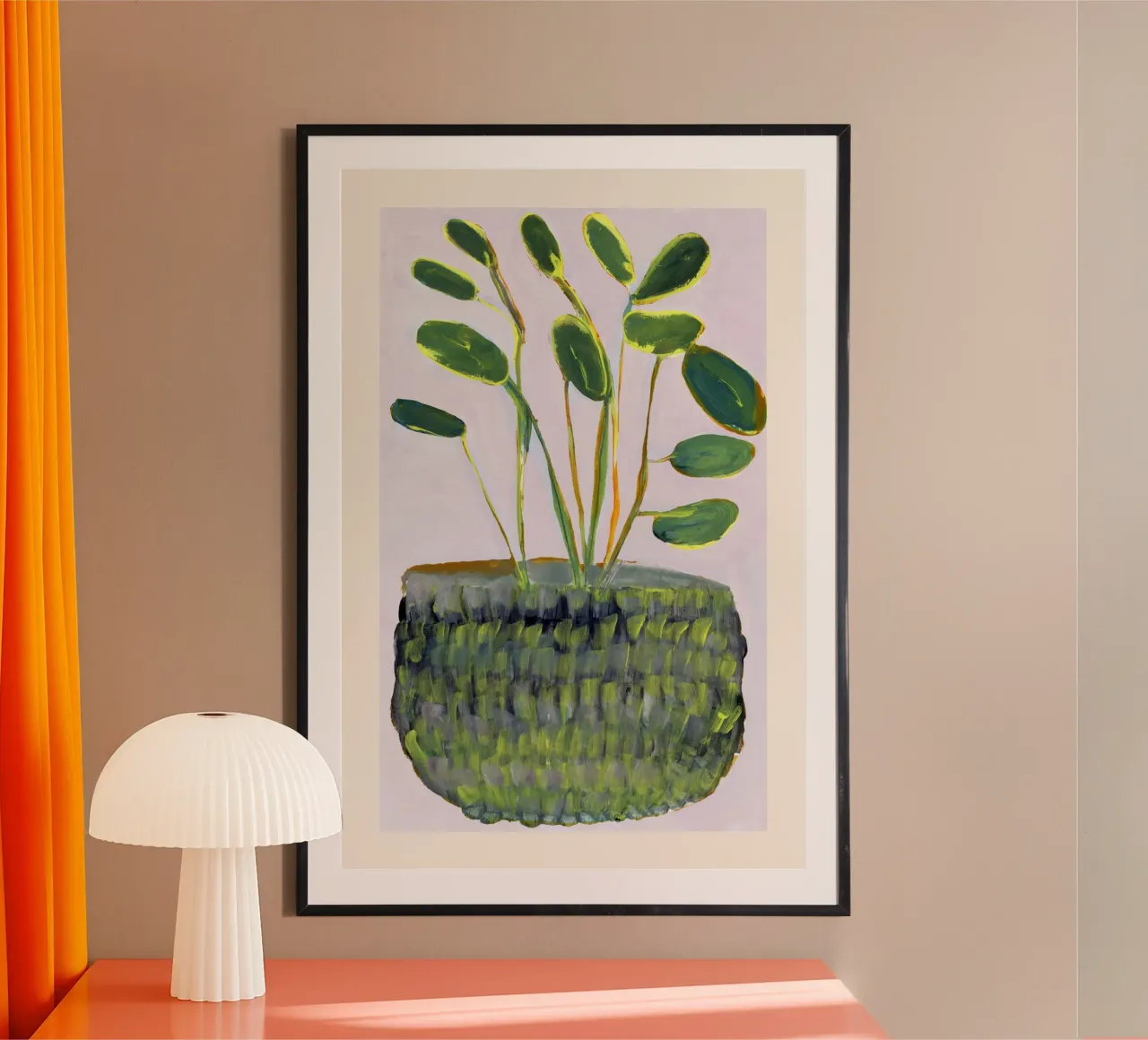 Impianto 1 poster con telaio in plastica da Cartissi
