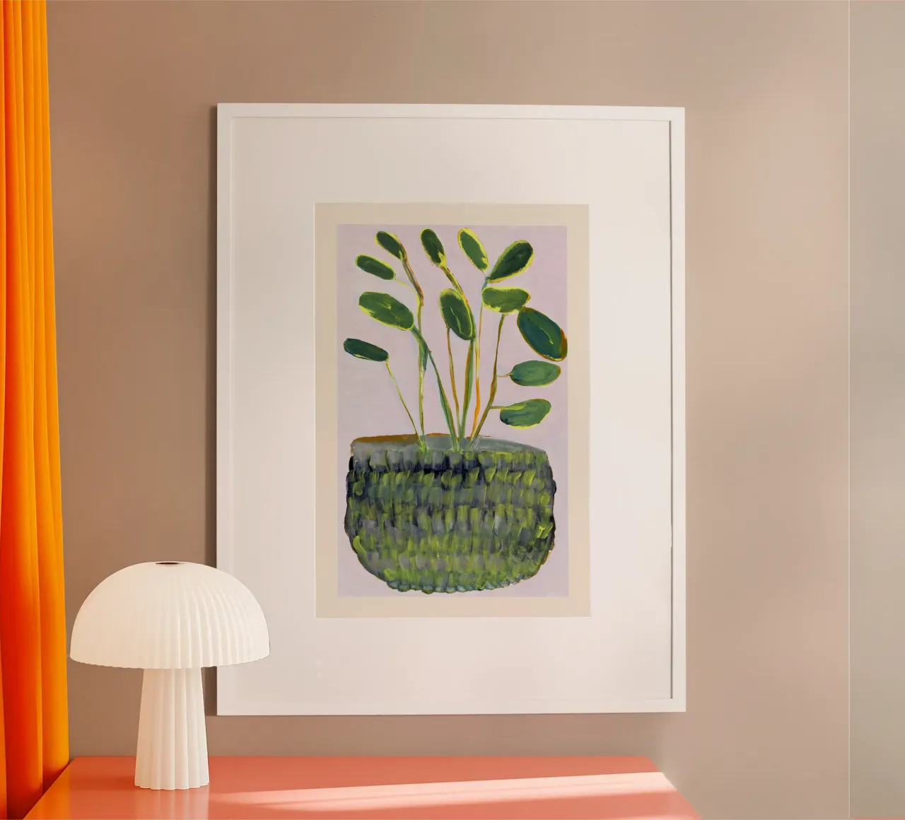 Impianto 1 poster con telaio in plastica da Cartissi