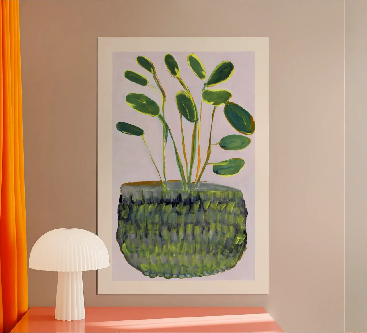 Impianto 1 poster con telaio in plastica da Cartissi