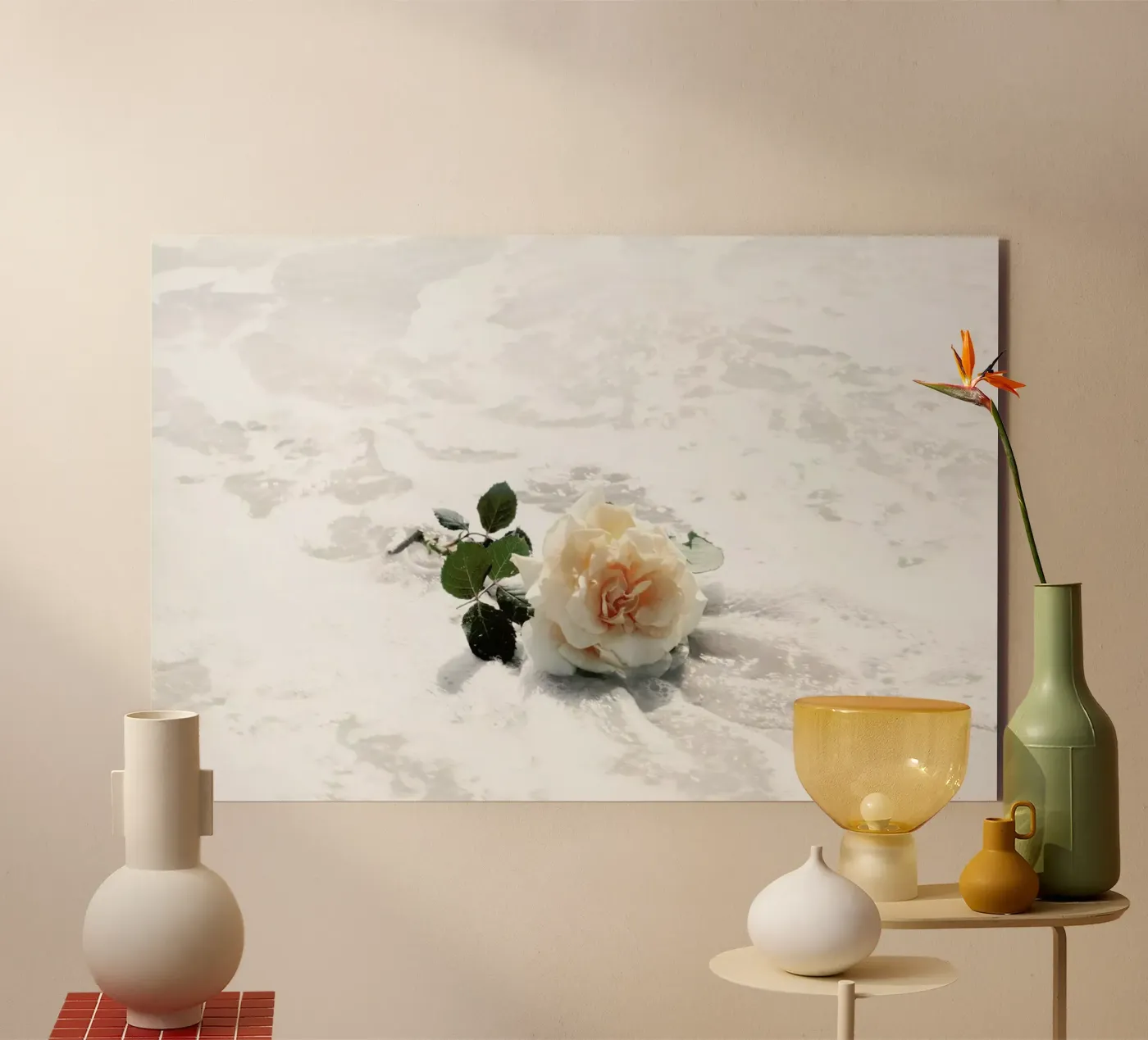 Romance alluminio dibond da George Griefy