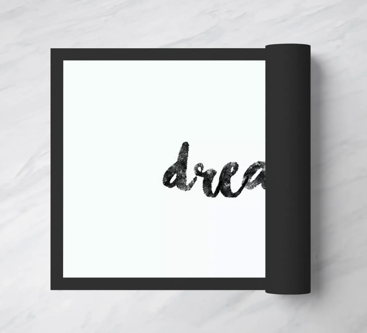 Dream deurmat van typed