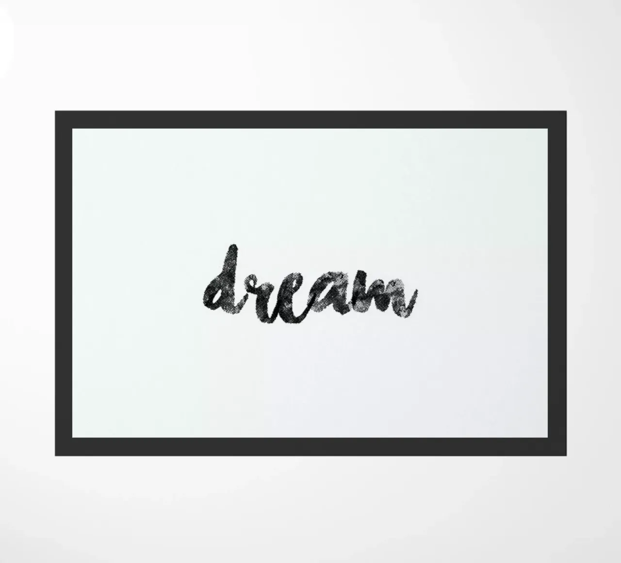 Dream deurmat van typed