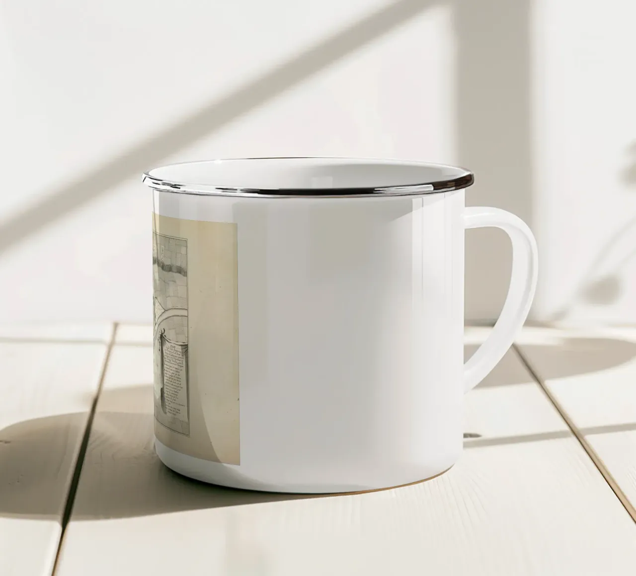 Ulm, Germany, 1704 tazza in smalto da Artokoloro Quint Lox Ltd