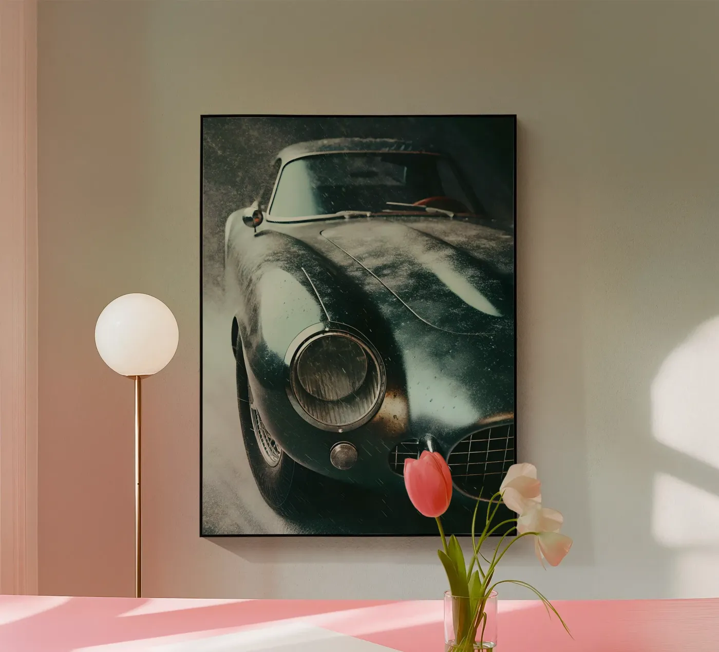 Klassische Autos Acryl-Glas von CAR EDITION