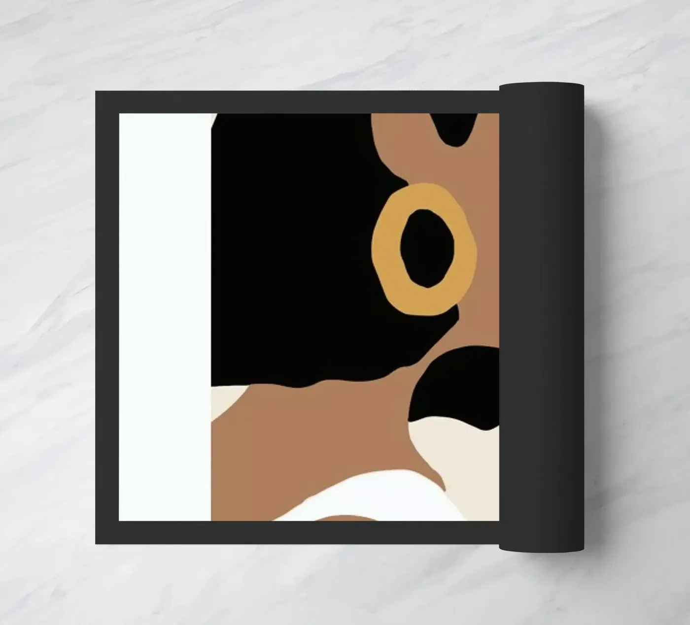 Hoops doormat by Pure
