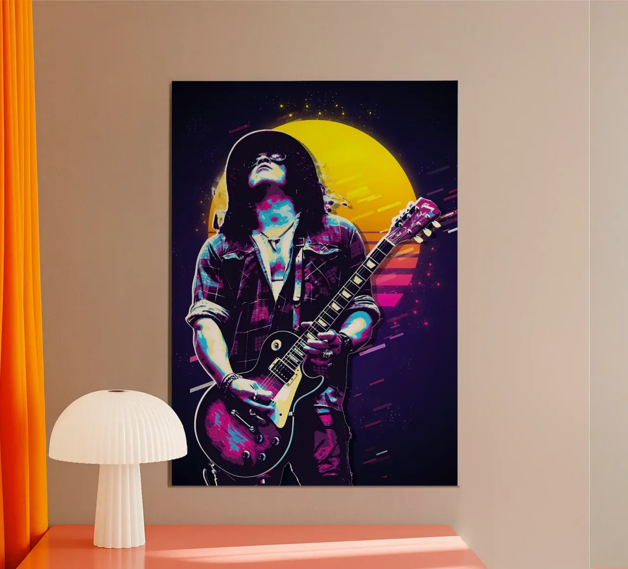Slash Retro Art panneau forex de diedrich