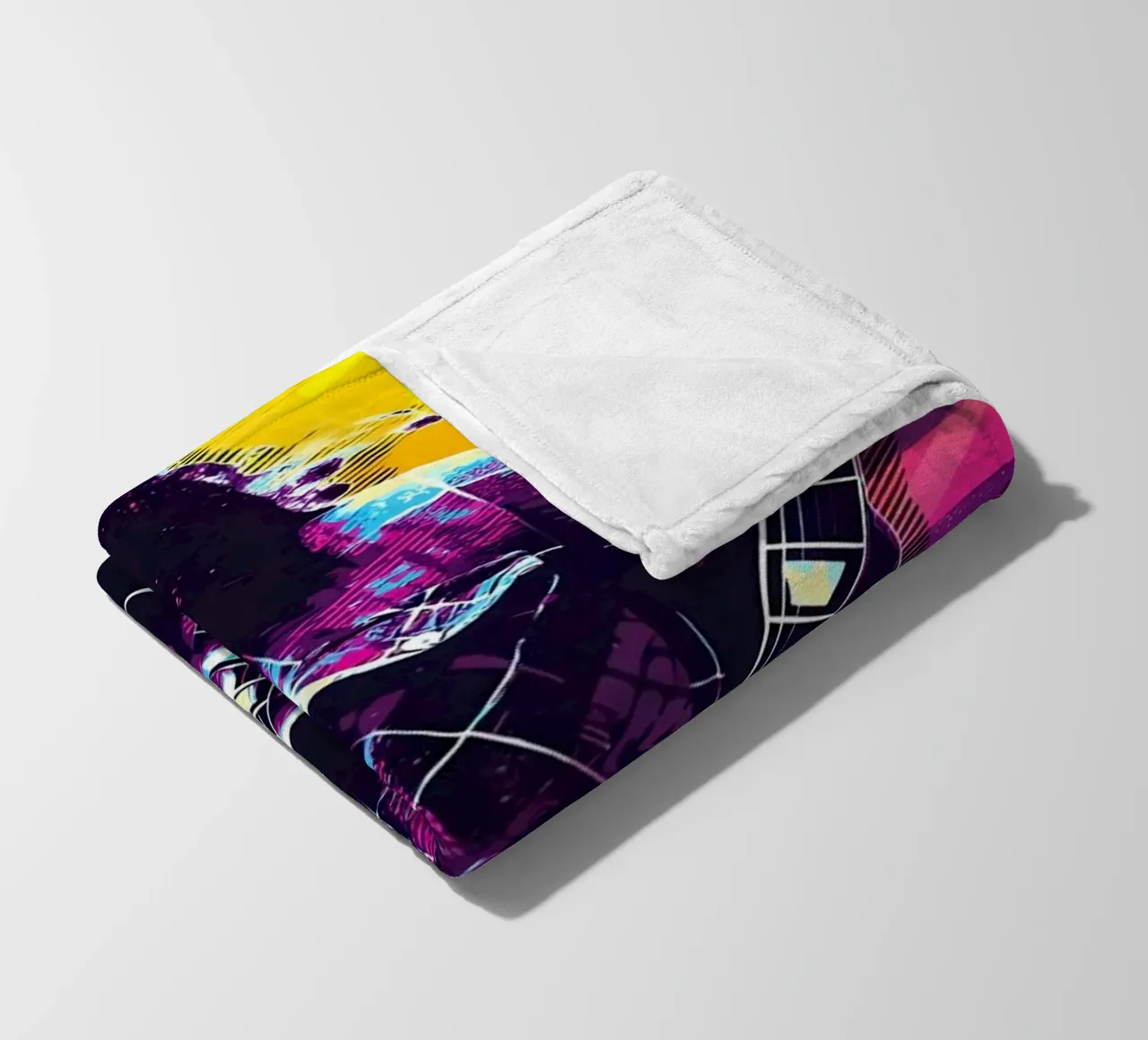 Arte retrò Slash coperta in pile da diedrich