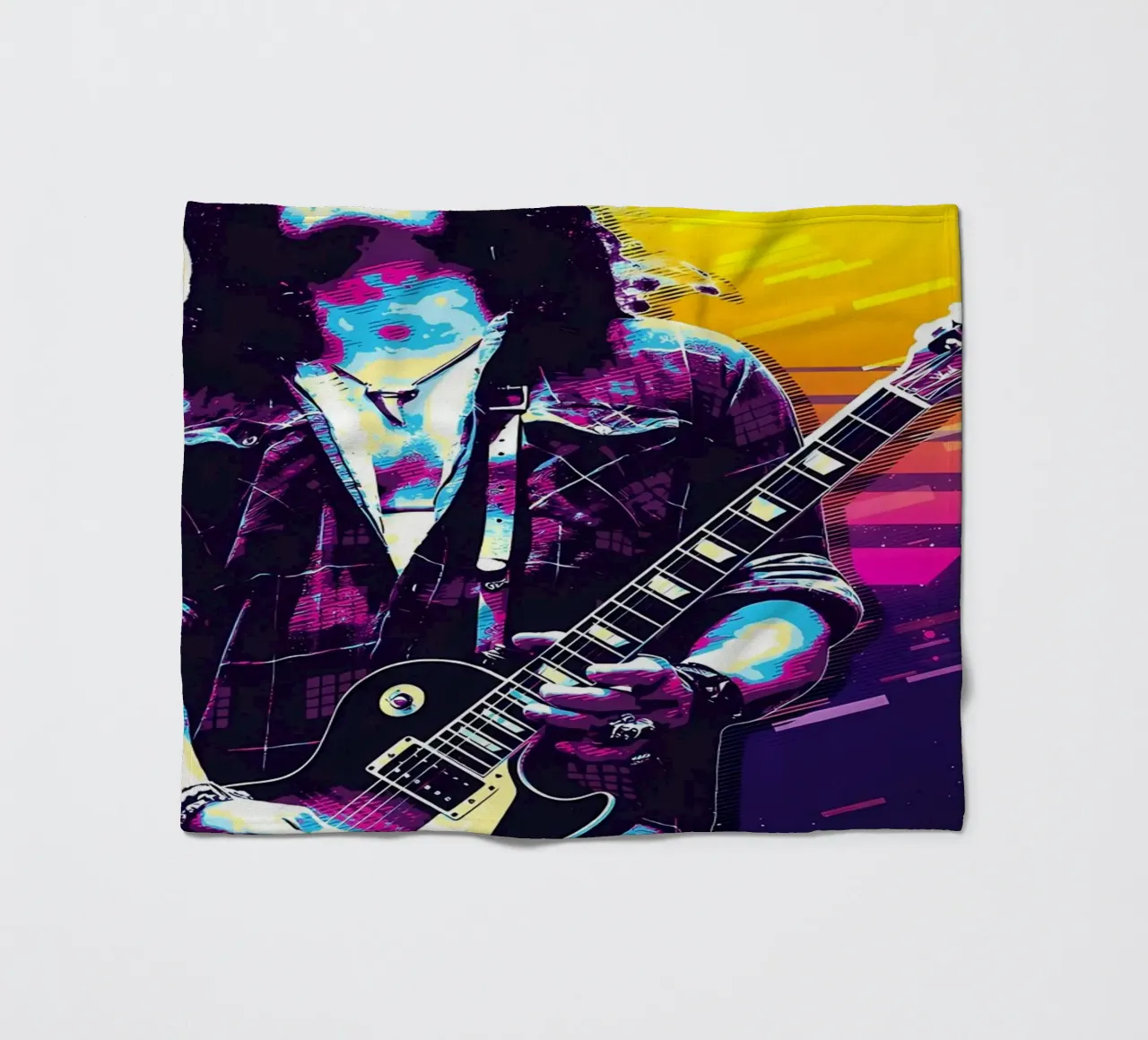 Arte retrò Slash coperta in pile da diedrich