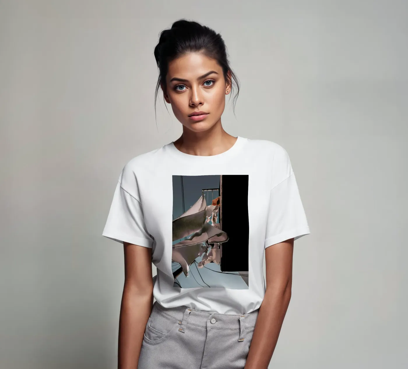 Drying Clothes t-shirt da Sebastian Hilgetag