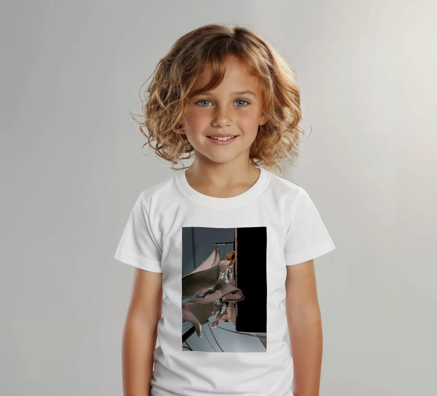 Drying Clothes t-shirt bambini da Sebastian Hilgetag