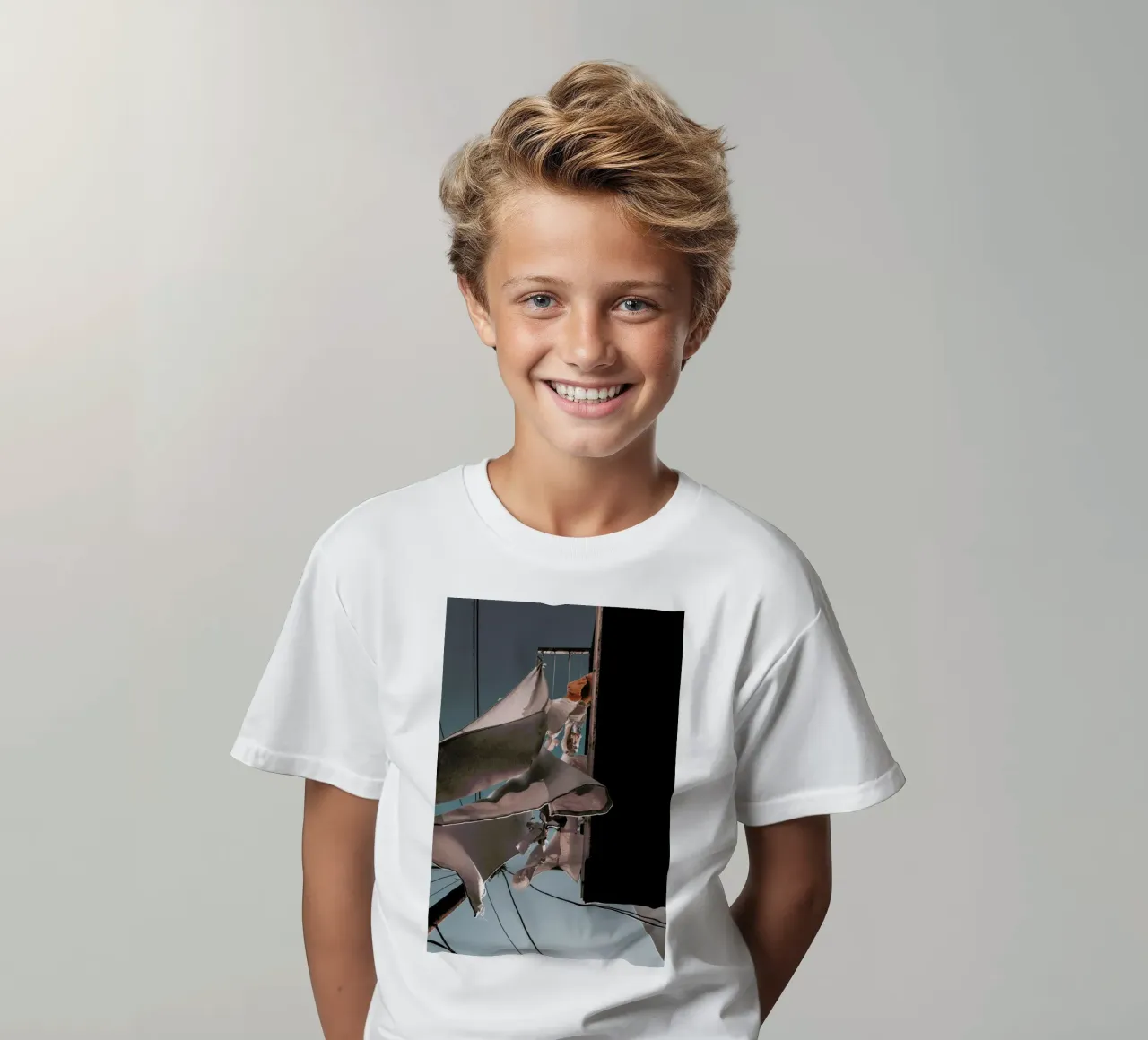 Drying Clothes t-shirt bambini da Sebastian Hilgetag
