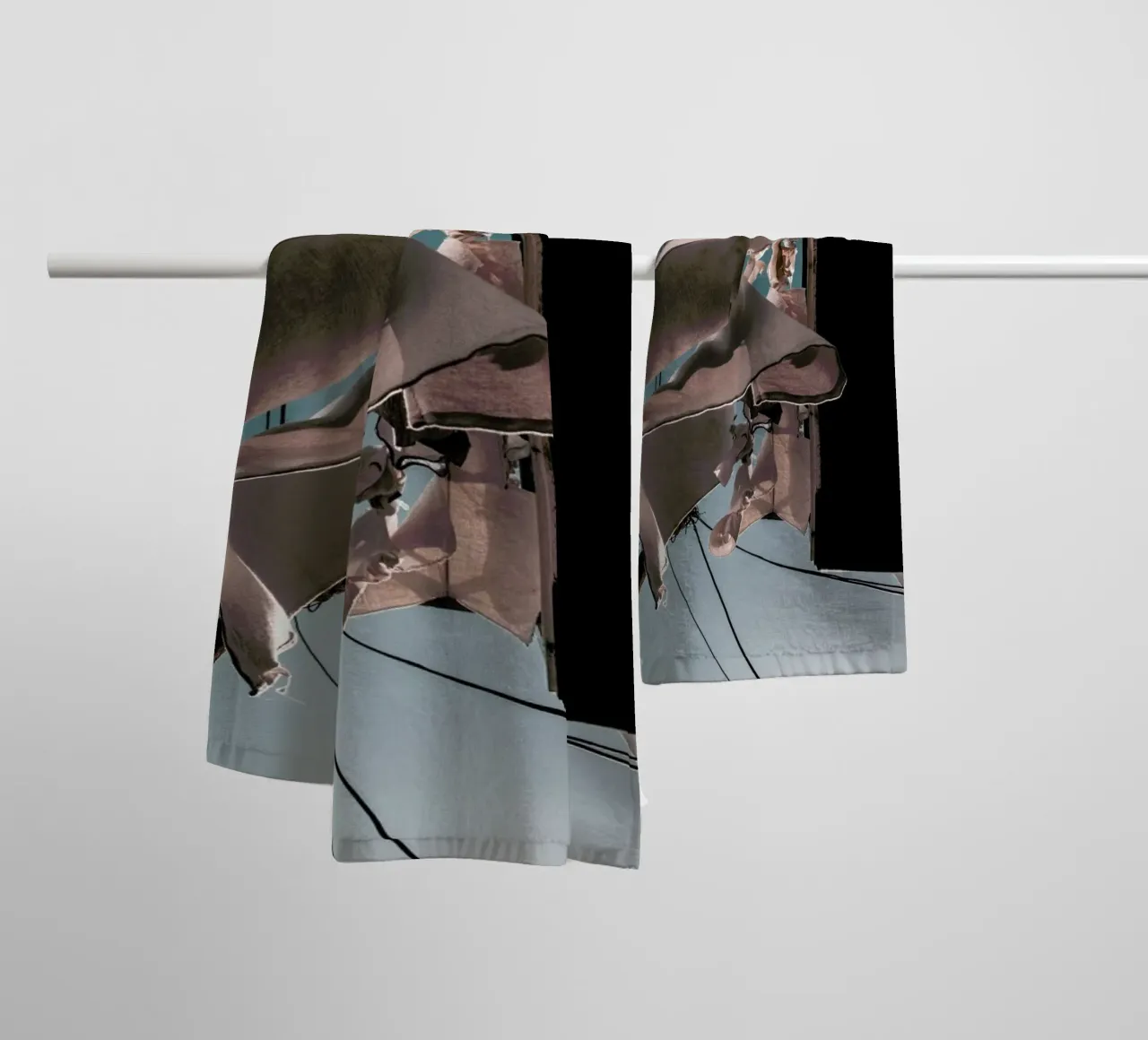 Drying Clothes towel by Sebastian Hilgetag