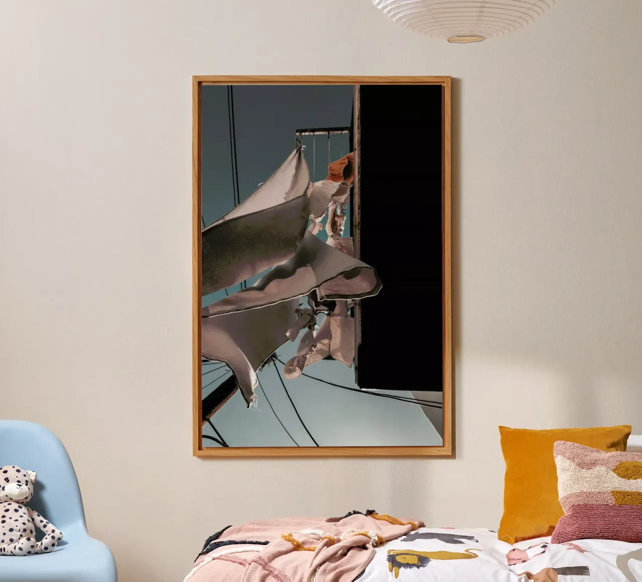 Drying Clothes forex plate by Sebastian Hilgetag