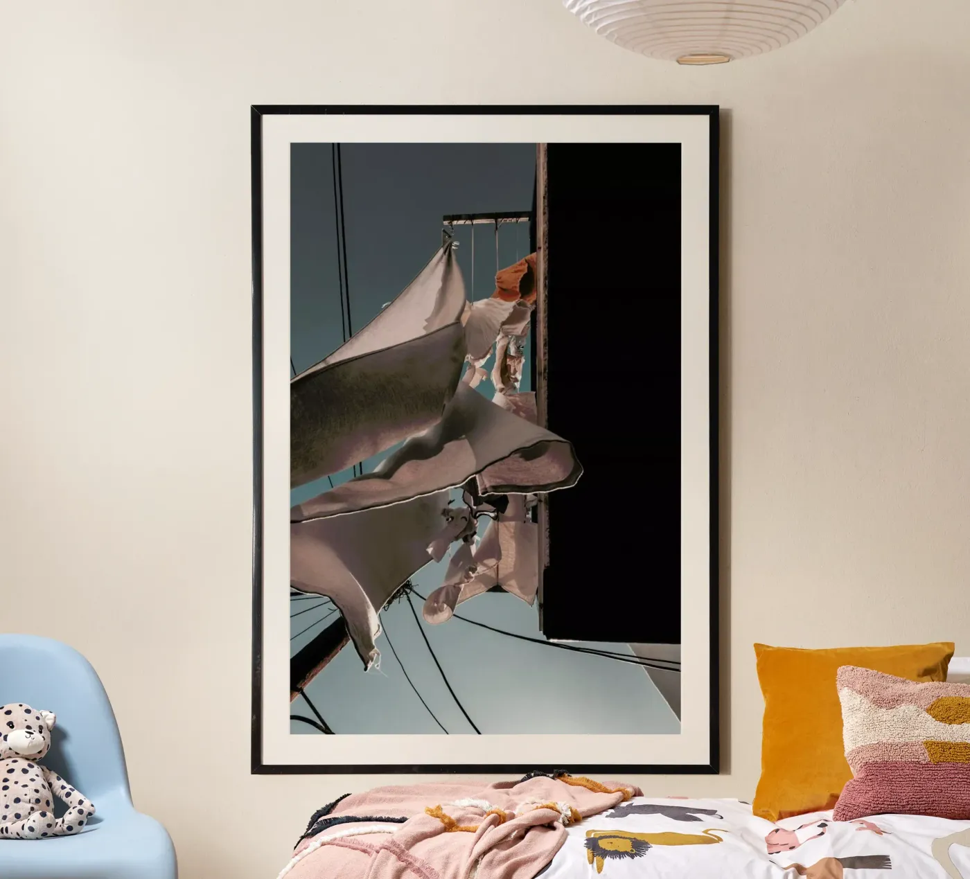 Drying Clothes poster da Sebastian Hilgetag