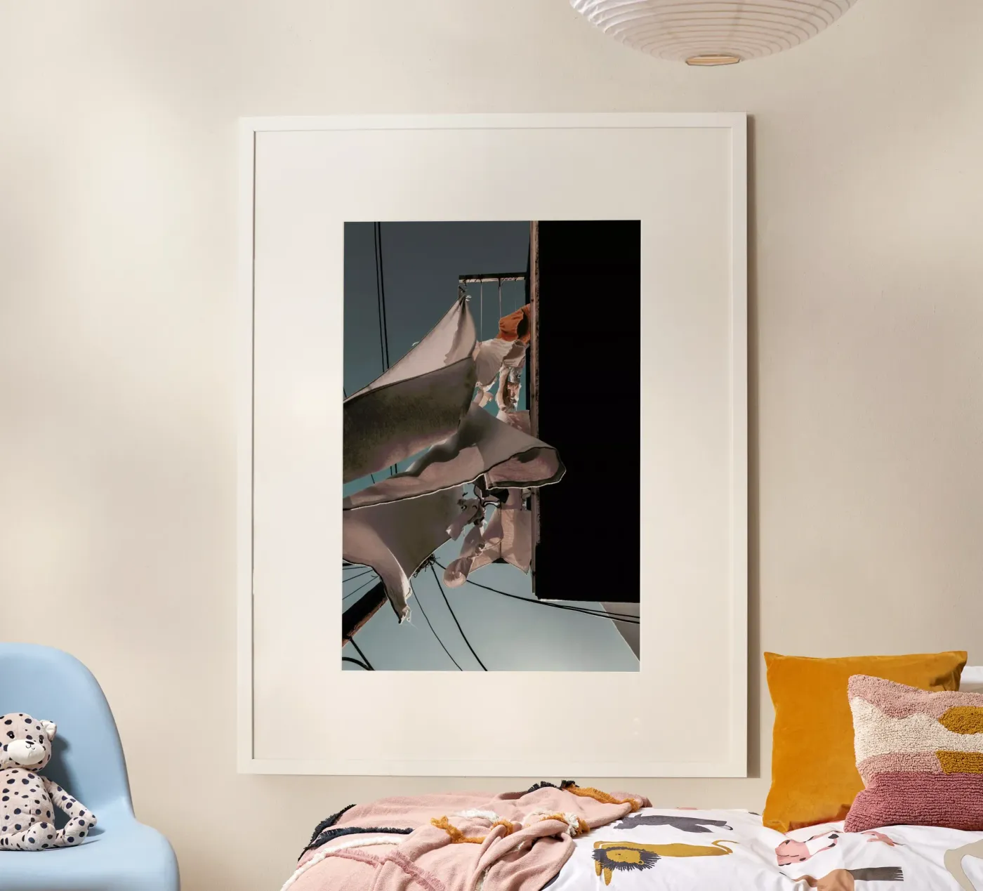 Drying Clothes poster da Sebastian Hilgetag