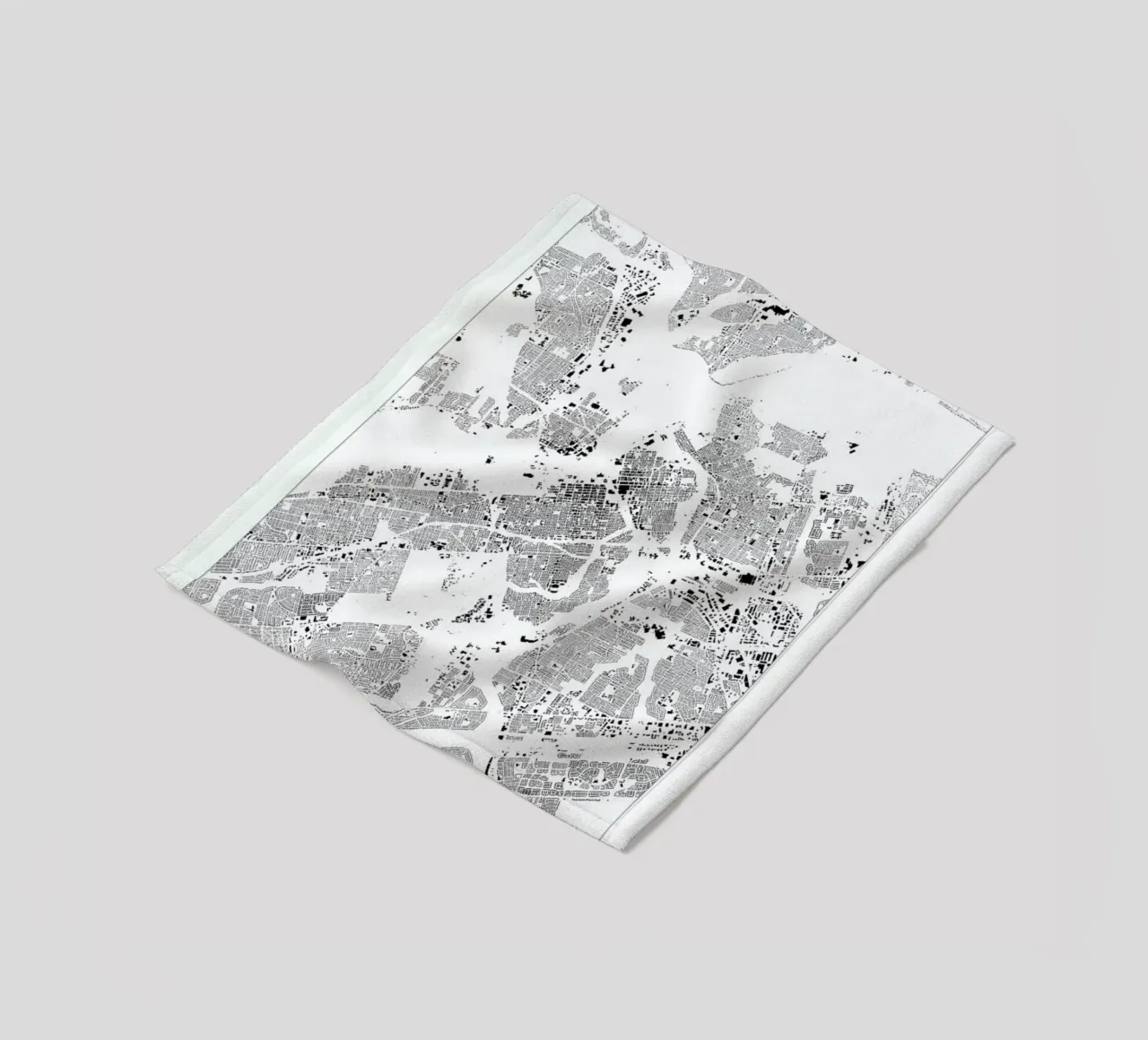 Ottawa coperta in pile da The Cartography Collection