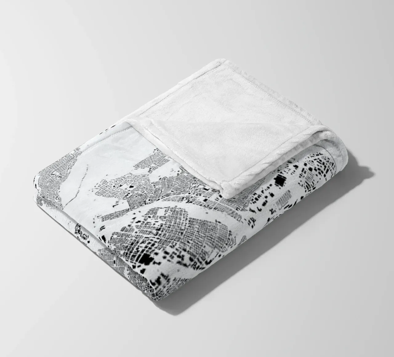 Ottawa coperta in pile da The Cartography Collection