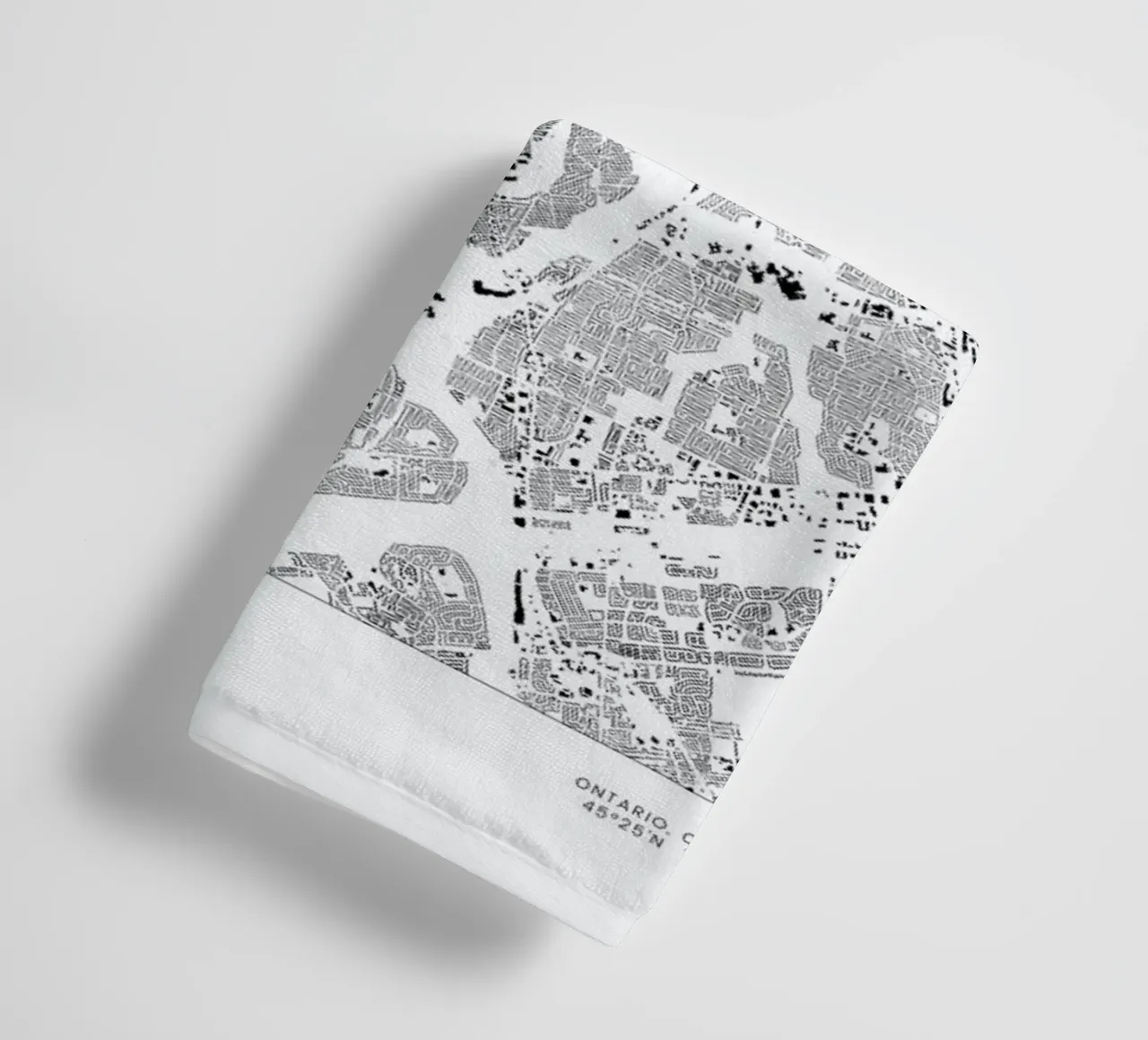 Ottawa asciugamano da bagno da The Cartography Collection