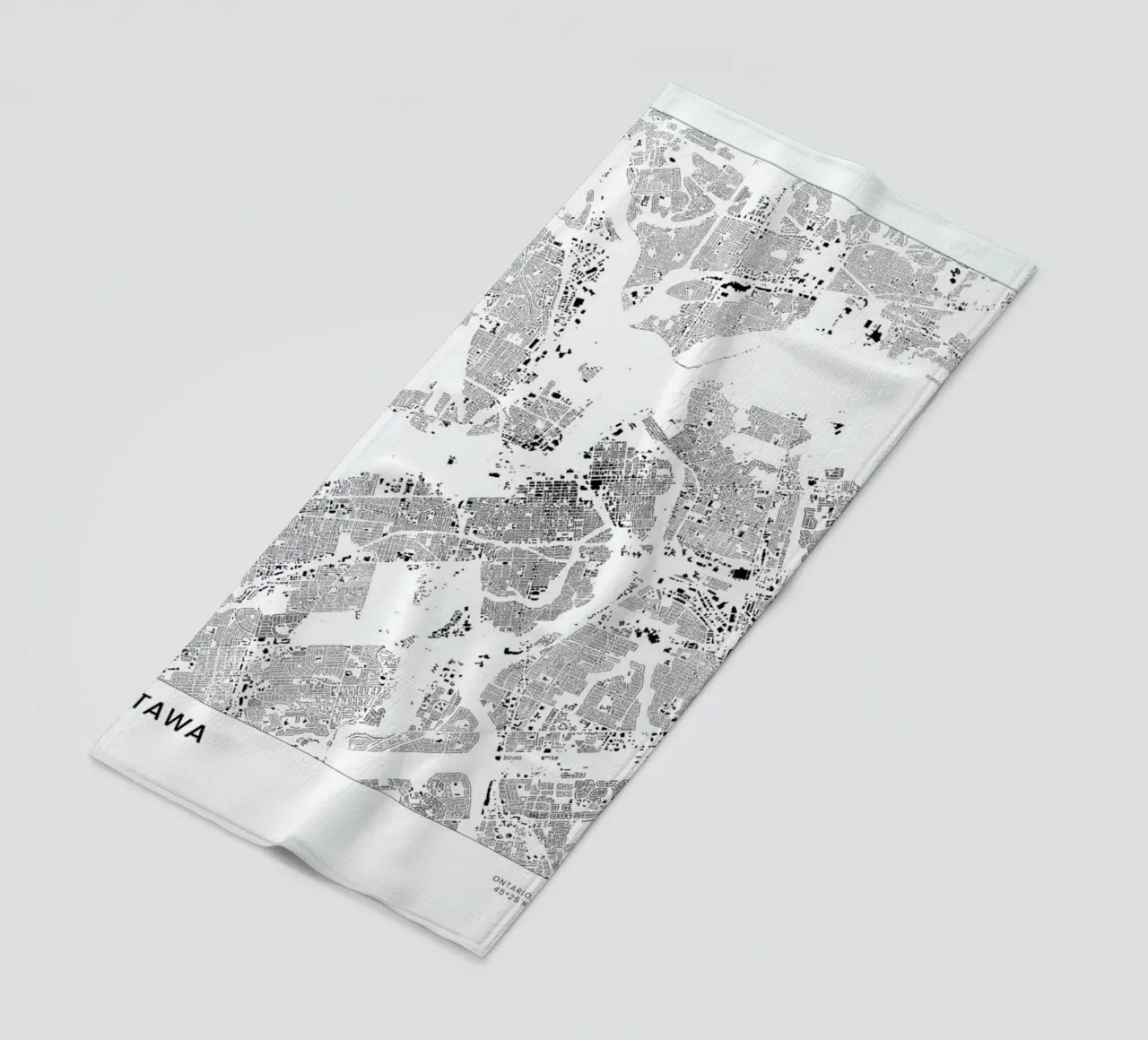 Ottawa telo mare da The Cartography Collection