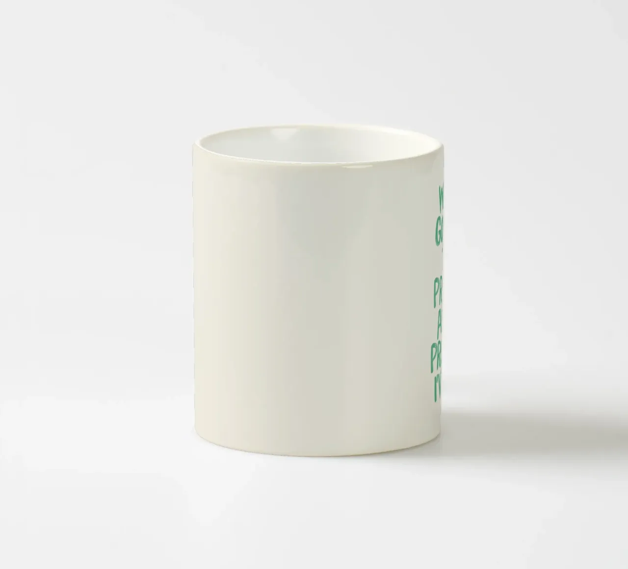 What a Good Day to Be Proud of All the Progress I've Made ceramic mug by THE MOTIVATED TYPE