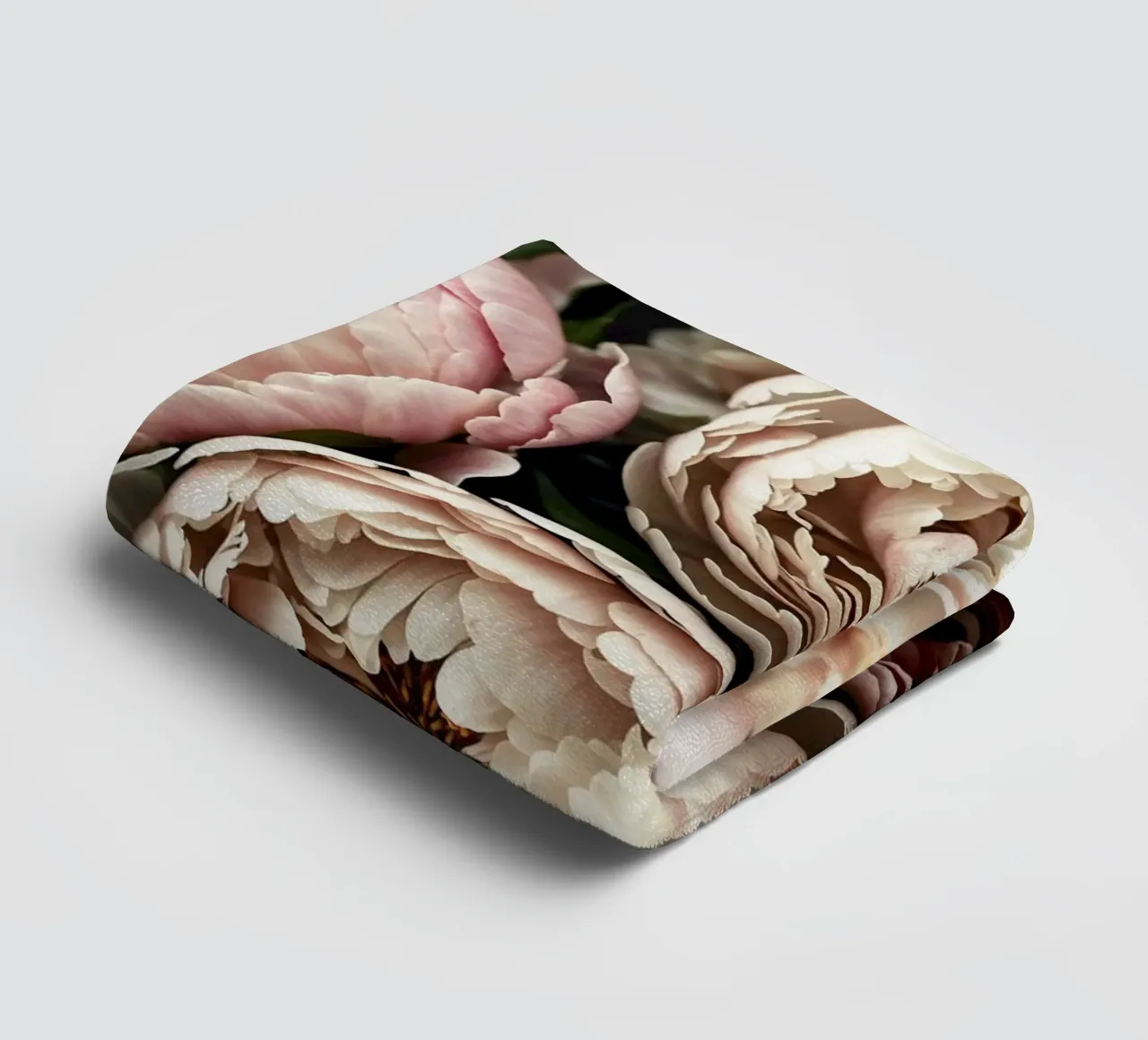 Peony Dreams in Light asciugamano da bagno da BLICKPUNKT