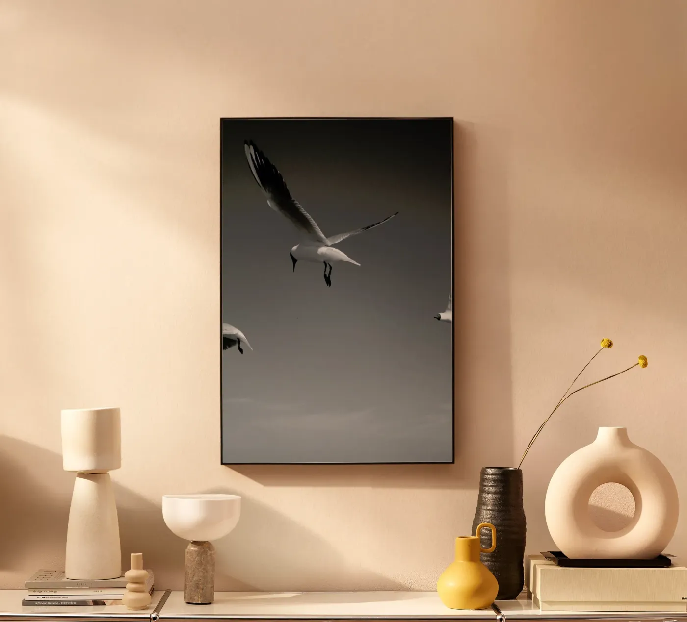 Seagulls V plexiglass da Sebastian Hilgetag