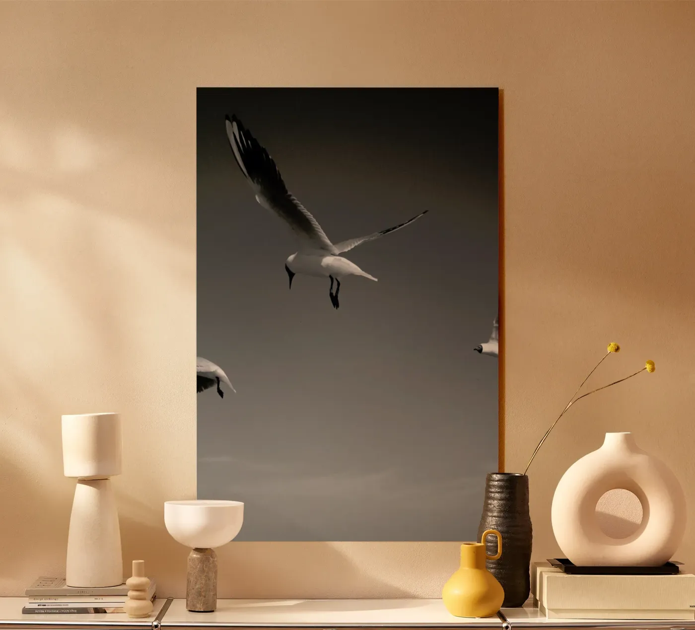 Seagulls V plexiglass da Sebastian Hilgetag