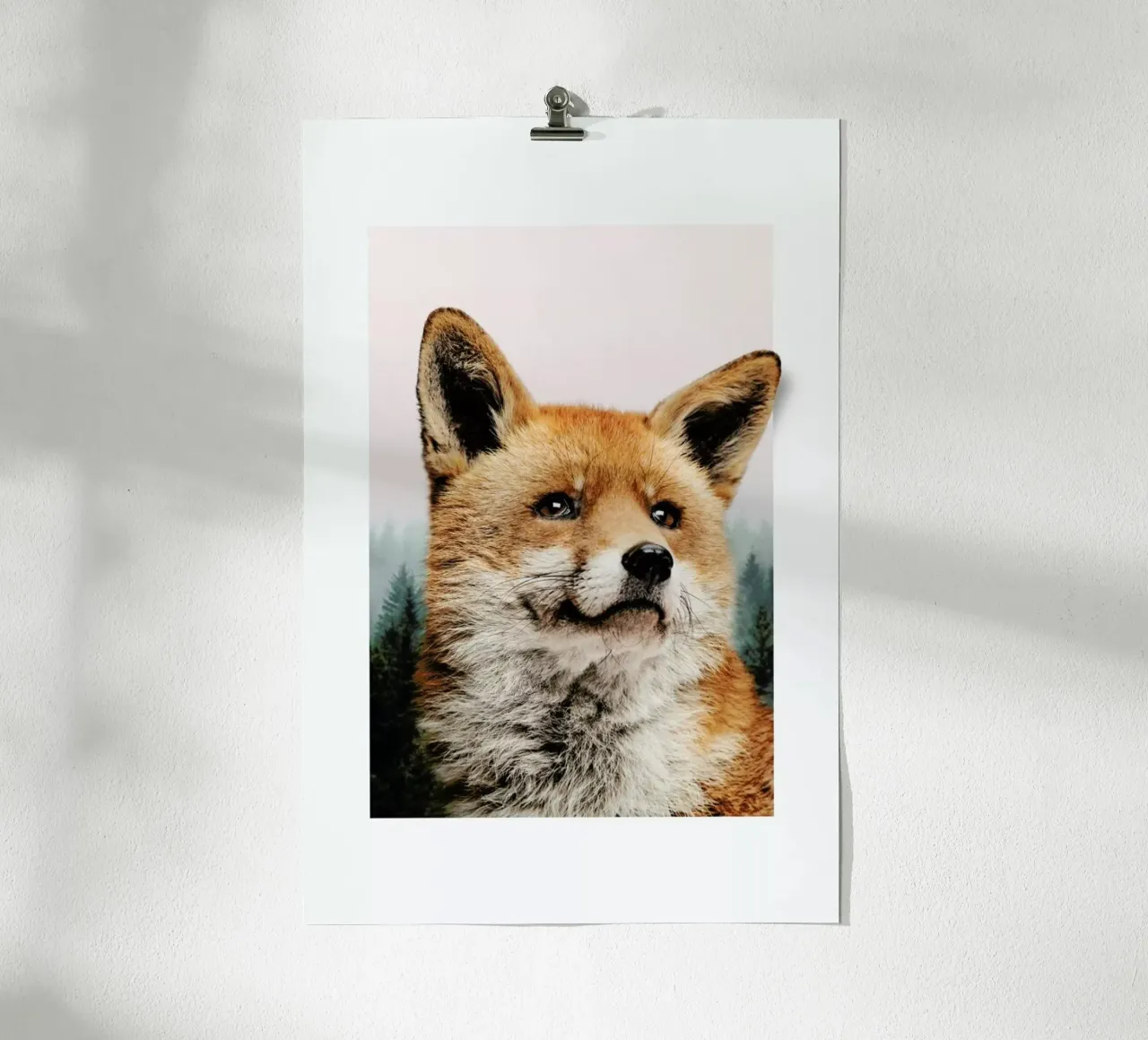 FOX poster con telaio in alluminio da JONAS LOOSE KIDS