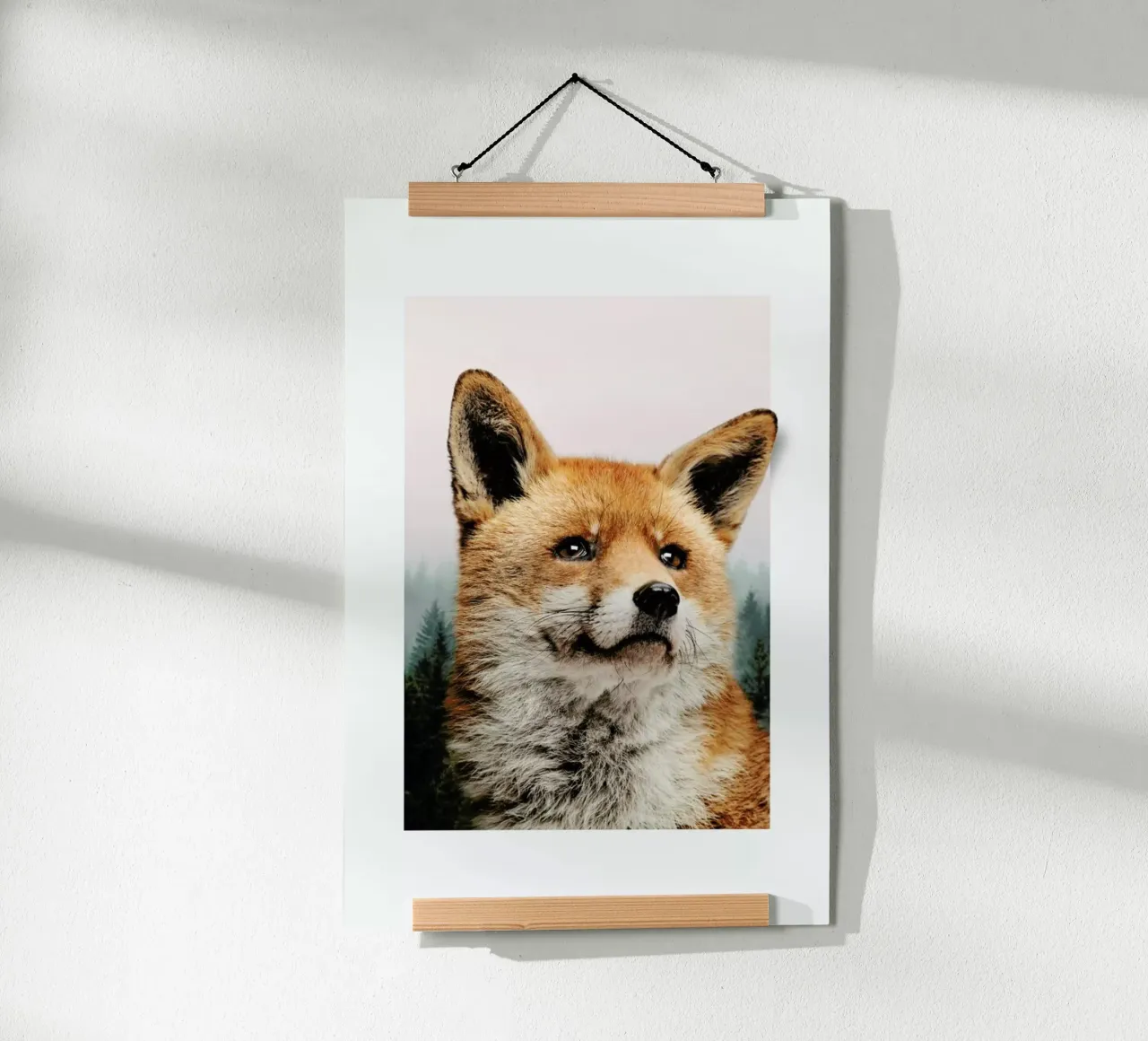 FOX poster con telaio in alluminio da JONAS LOOSE KIDS