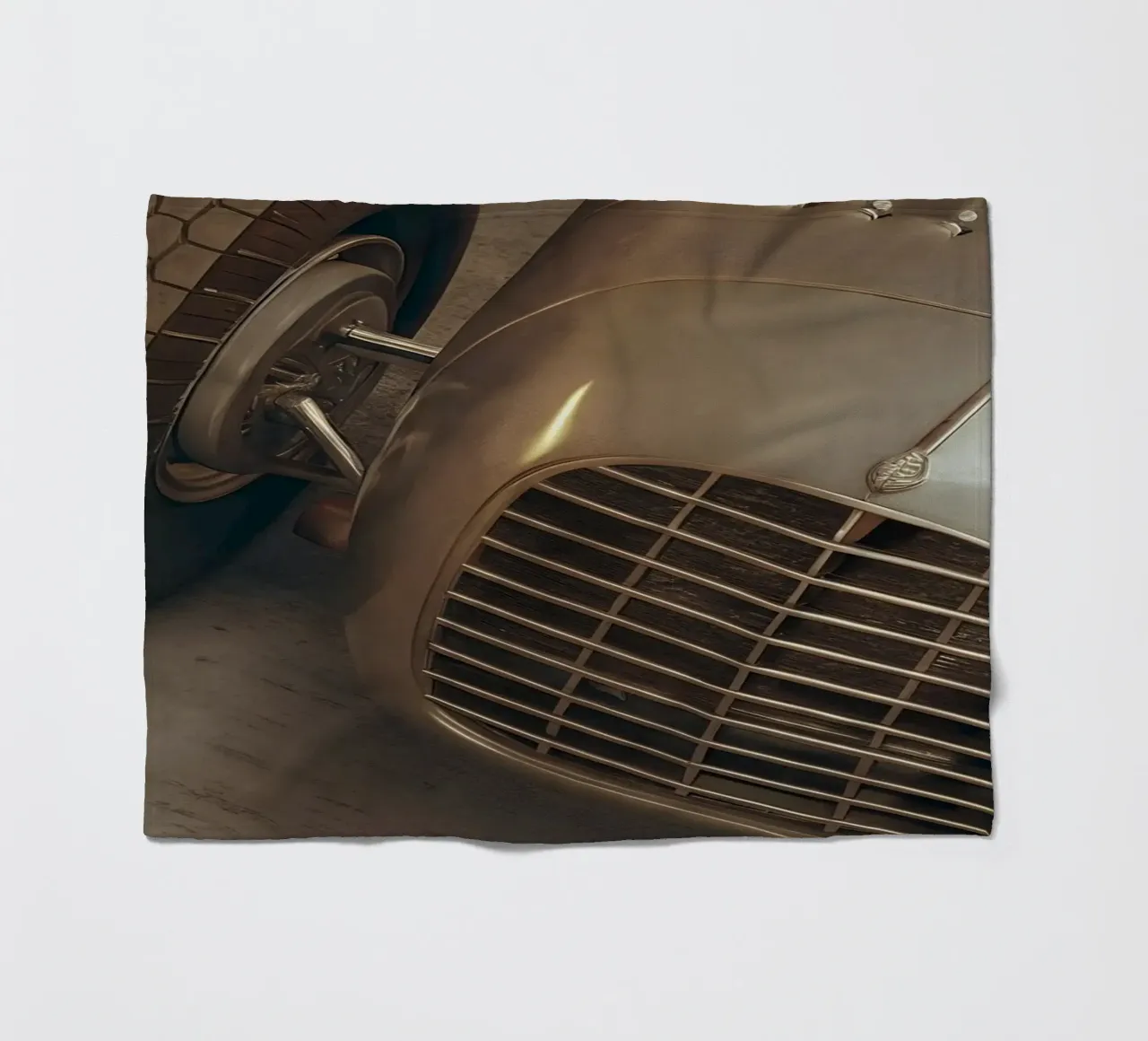 Classic Cars fleece blanket by CAR EDITION