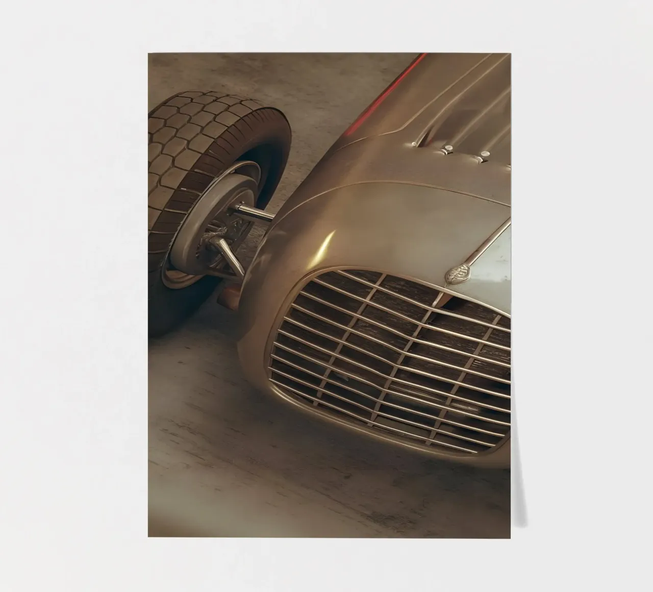 Auto d'epoca foglio adesivo da CAR EDITION