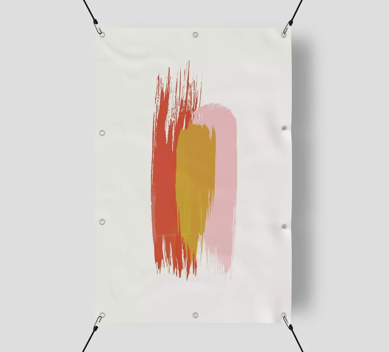 Brushstrokes IV telo in pvc da Pure