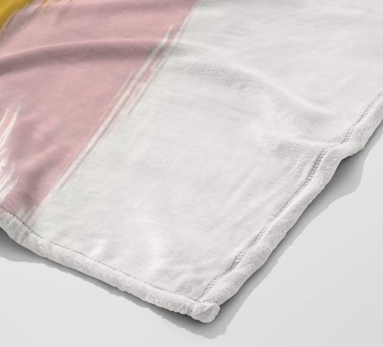 Brushstrokes IV fleece blanket by Pure