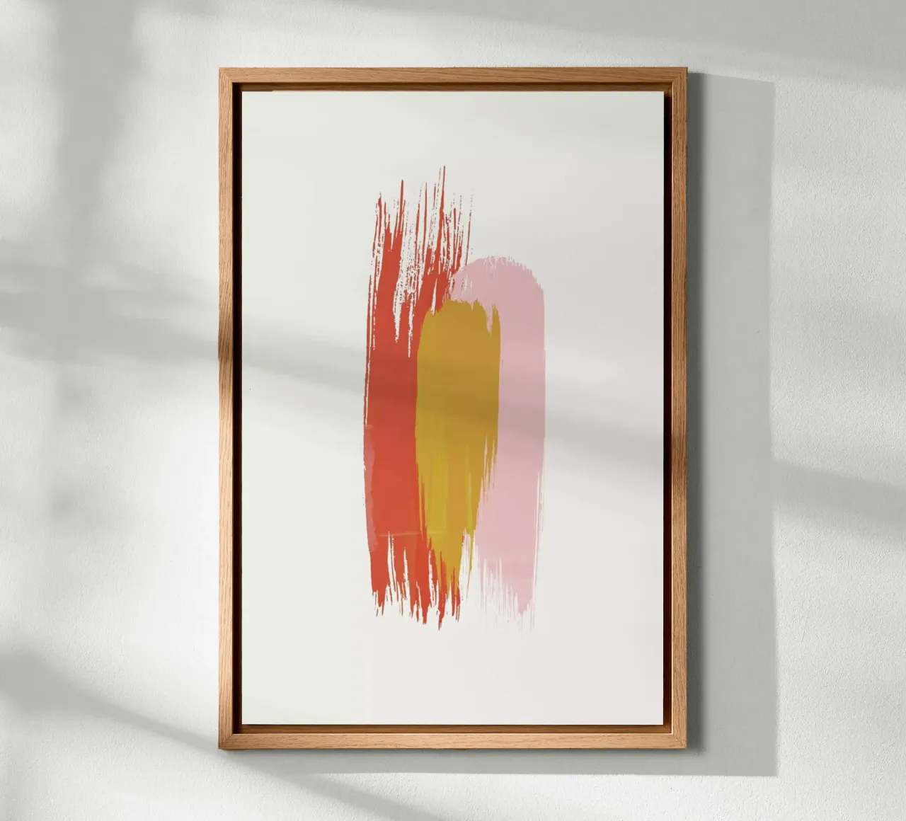 Brushstrokes IV alu-dibond by Pure