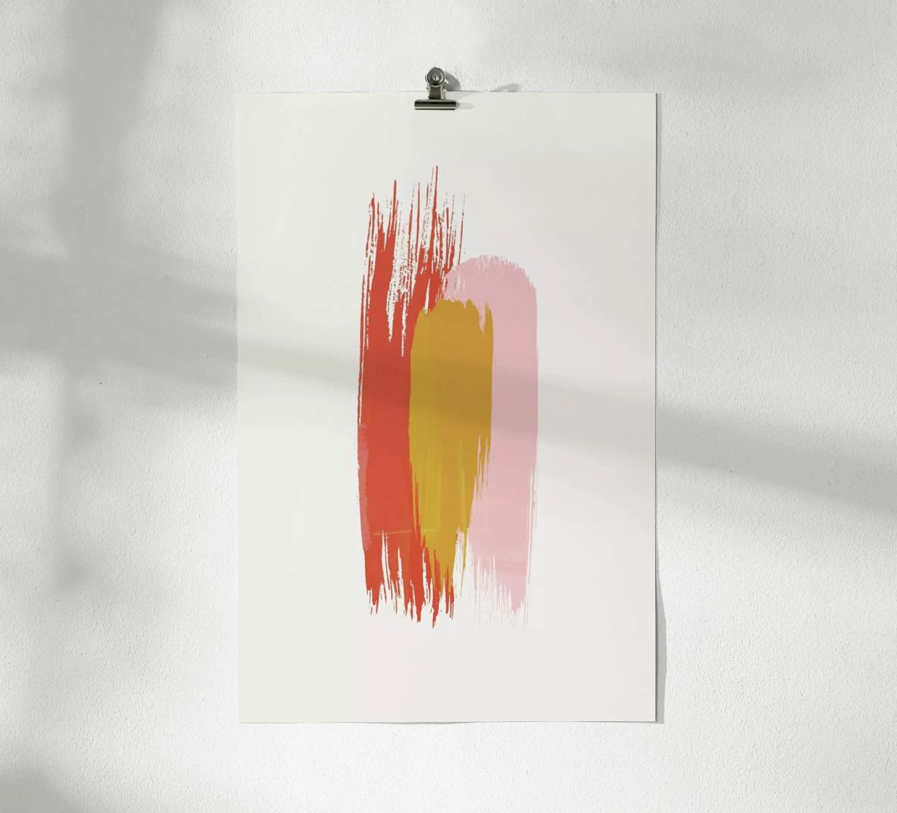 Brushstrokes IV Poster von Pure