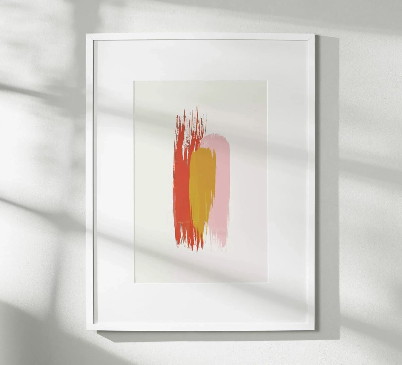 Brushstrokes IV Poster von Pure