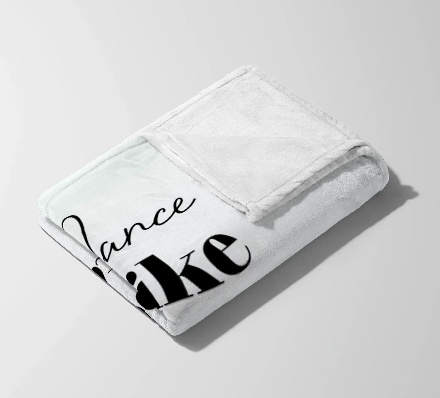 Dance fleecedeken van typed