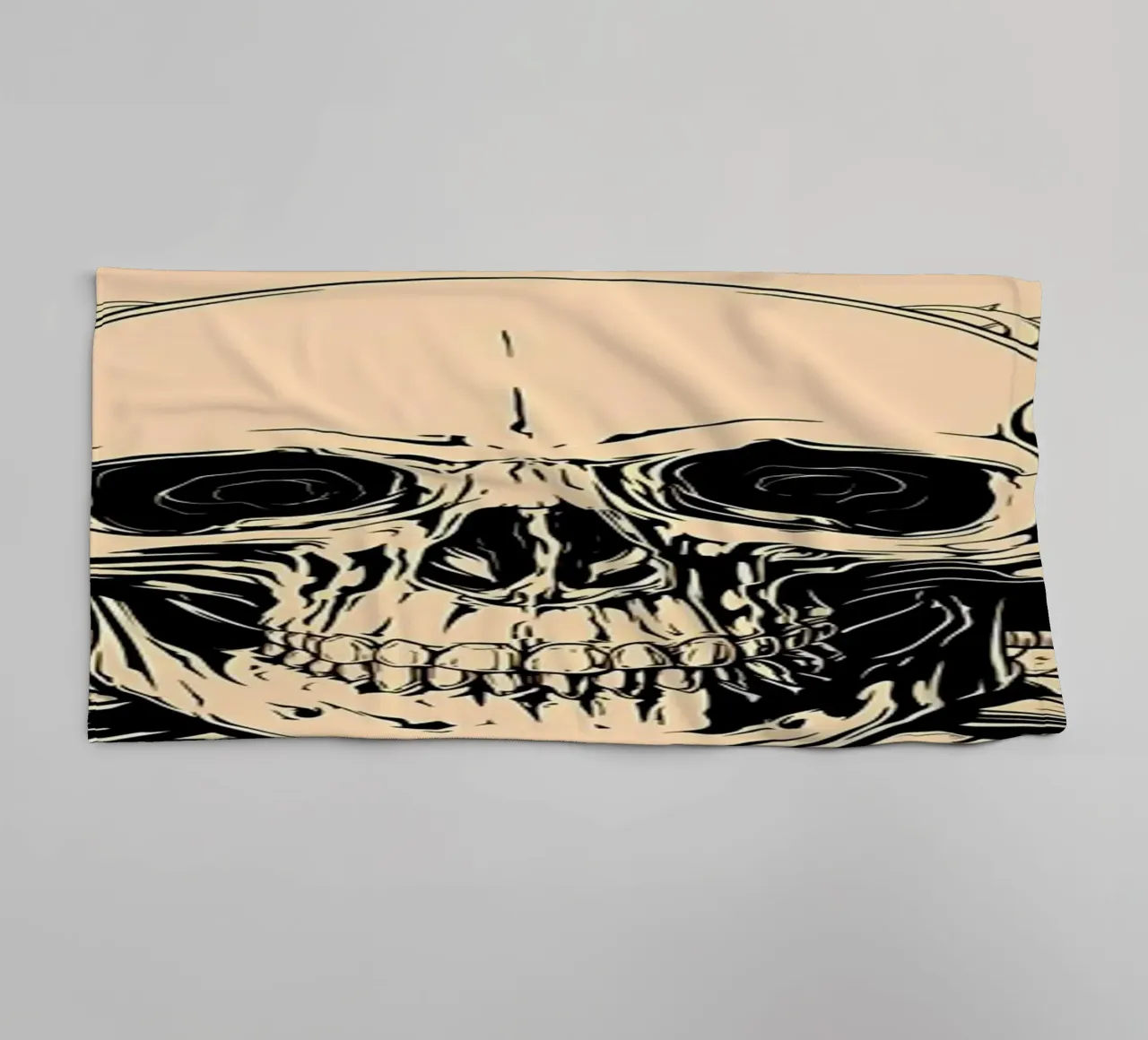 Cranio musicale Firehouse Rock asciugamano da bagno da diedrich